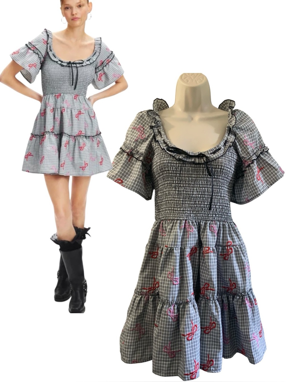 Kimchi Blue Juniper Mini Dress Size Med Urban Outfitters NWT MSRP $89
